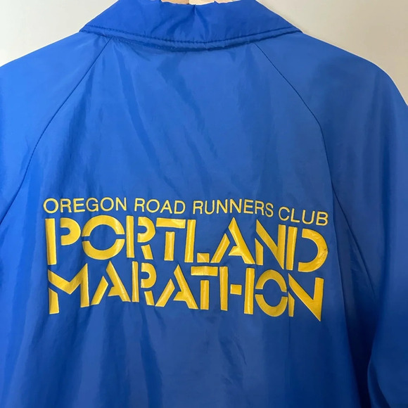 Vintage 1980s Portland Marathon Jacket Large - Picture 5 of 9